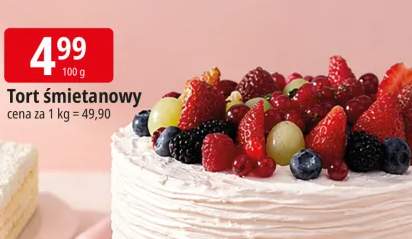 tort śmietankowy