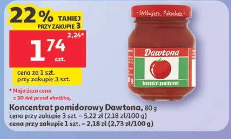 Koncentrat pomidorowy Dawtona
