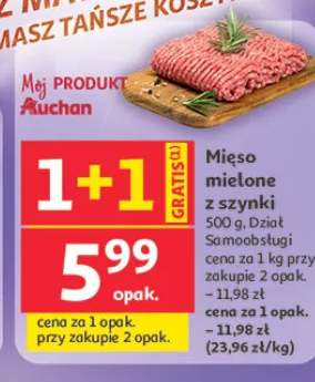 Mięso mielone z szynki Dział Samoobsługi