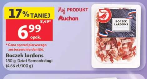 Boczek lardons Auchan