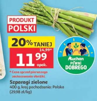 Szparagi zielone polskie