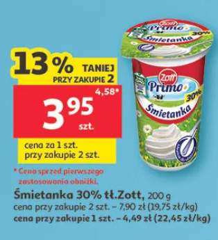 Śmietanka 30% tł. Zott