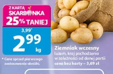 Ziemniak wczesny luzem
