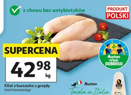 Filet z kurczaka z grzędy