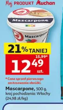 Mascarpone Auchan
