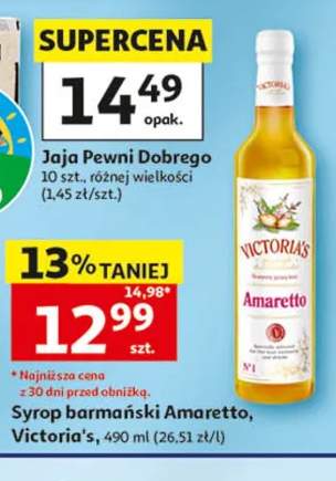 Syrop barmański Amaretto Victoria's