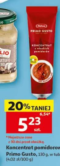 Koncentrat pomidorowy Primo Gusto w tubce