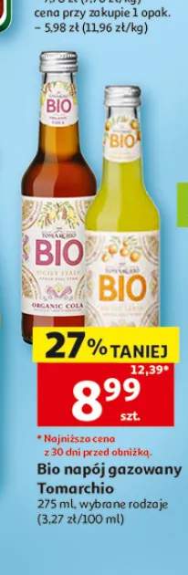 Bio napój gazowany Tomarchio Organic Cola