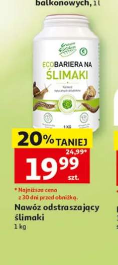 Nawóz odstraszający ślimaki Green Garden