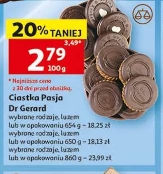 Ciastka Pasja Dr Gerard