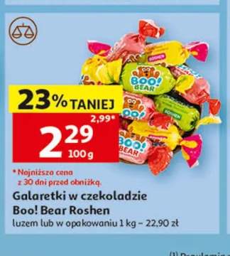 Galaretki w czekoladzie Boo! Bear Roshen