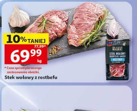Stek wołowy z rostbefu