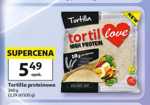 Tortilla proteinowa Tortil love