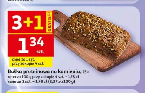 Bułka proteinowa na kamieniu
