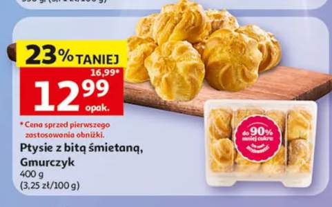 Ptysie z bitą śmietaną Gmurczyk