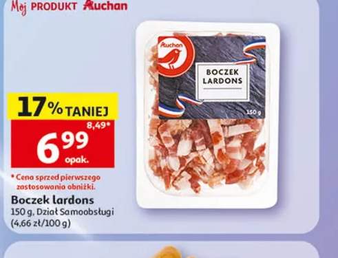 Boczek Lardons Auchan