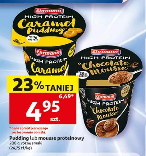 Pudding proteinowy Ehrmann Caramel