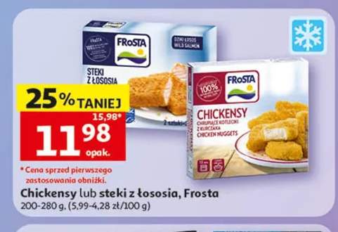 Steki z łososia Frosta
