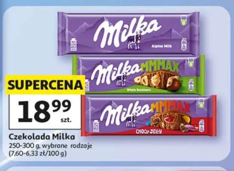 Czekolada Milka Alpine Milk