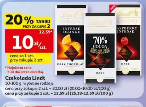 Czekolada Lindt Excellence Intense Orange