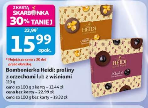 Bombonierka Heidi praliny z orzechami