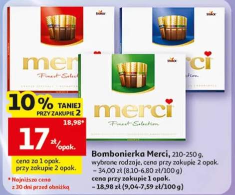 Bombonierka Merci