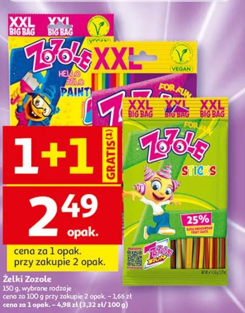 Żelki Zozole Hello Żelo Paint