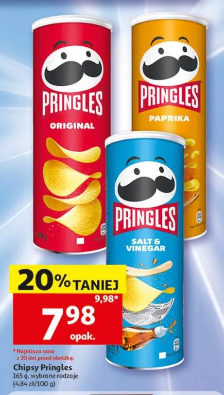 Chipsy Pringles Original