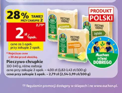 Pieczywo chrupkie pszenne