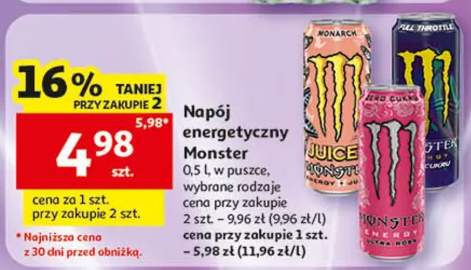 Napój energetyczny Monster Juice