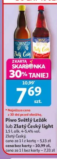 Piwo Světlý Ležák
