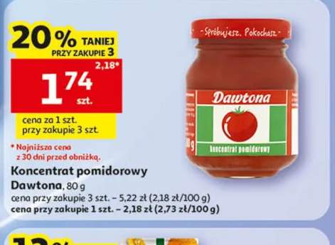 Koncentrat pomidorowy Dawtona