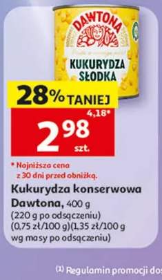 Kukurydza konserwowa Dawtona