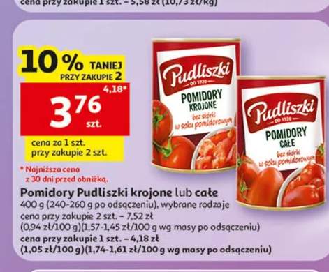 Pomidory Pudliszki krojone
