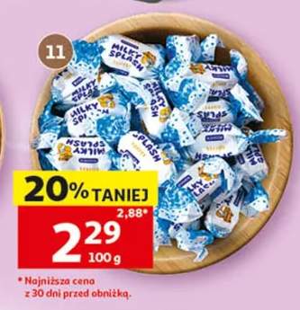 Cukierki Milky Splash Roshen
