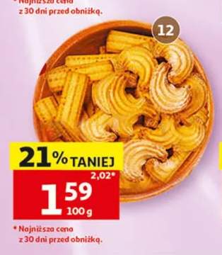 Ciastka Złotokłos rozetki