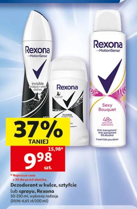 Dezodorant w kulce Rexona