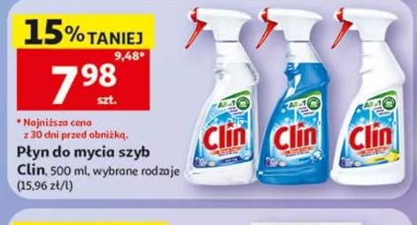Płyn do mycia szyb Clin