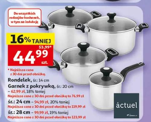 Garnek z pokrywką actuel śr. 20cm