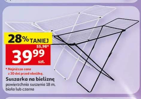 Suszarka na bieliznę czarna