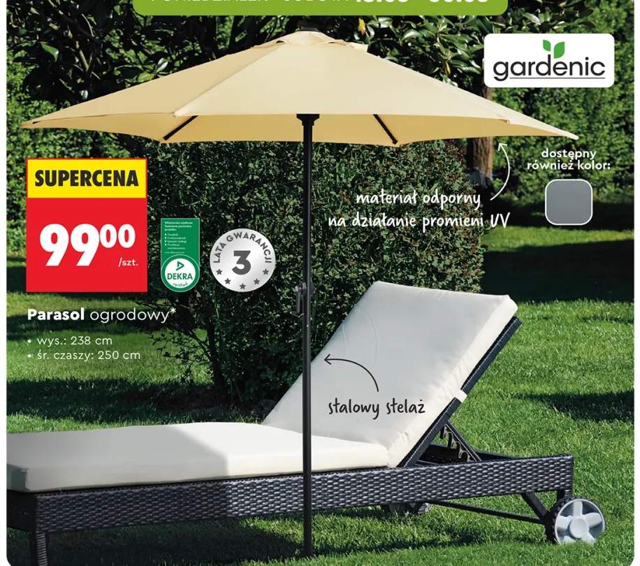 parasol ogrodowy