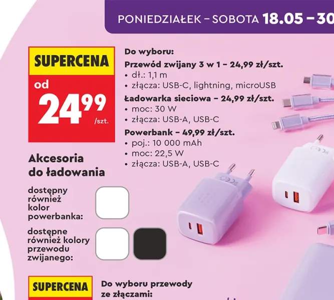 ładowarka sieciowa