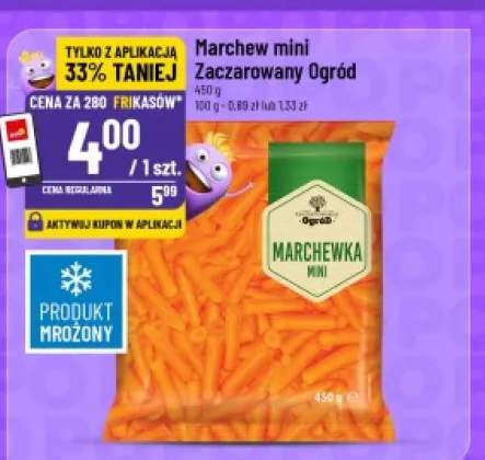 marchew mrożona
