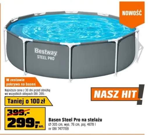 basen na stelażu