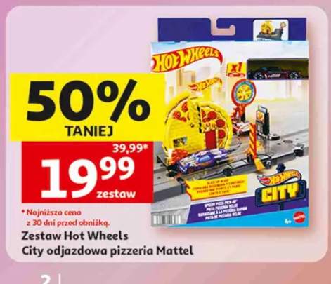 Zestaw Hot Wheels City odjazdowa pizzeria Mattel