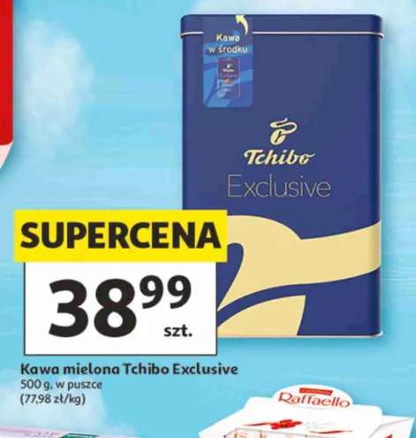 Kawa mielona Tchibo Exclusive w puszce