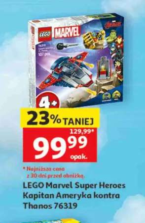 Klocki LEGO Marvel Super Heroes Kapitan Ameryka kontra Thanos 76319