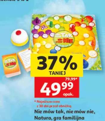 Nie mów tak, nie mów nie, Natura, gra familijna