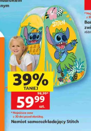 Namiot samorozkładający Stitch