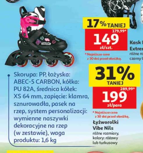 Łyżworolki Vibe Nils